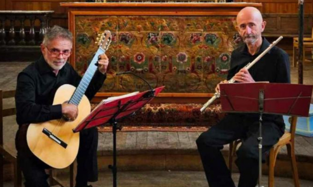 Il duo Daboncourt-Freiria presenta "Excursus". Intorno alla Chitarra, 17 maggio ore 21, Coro della Maddalena.