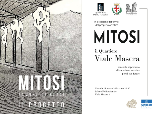 “Mitosi”, il quartiere Masera presenta un nuovo progetto artistico