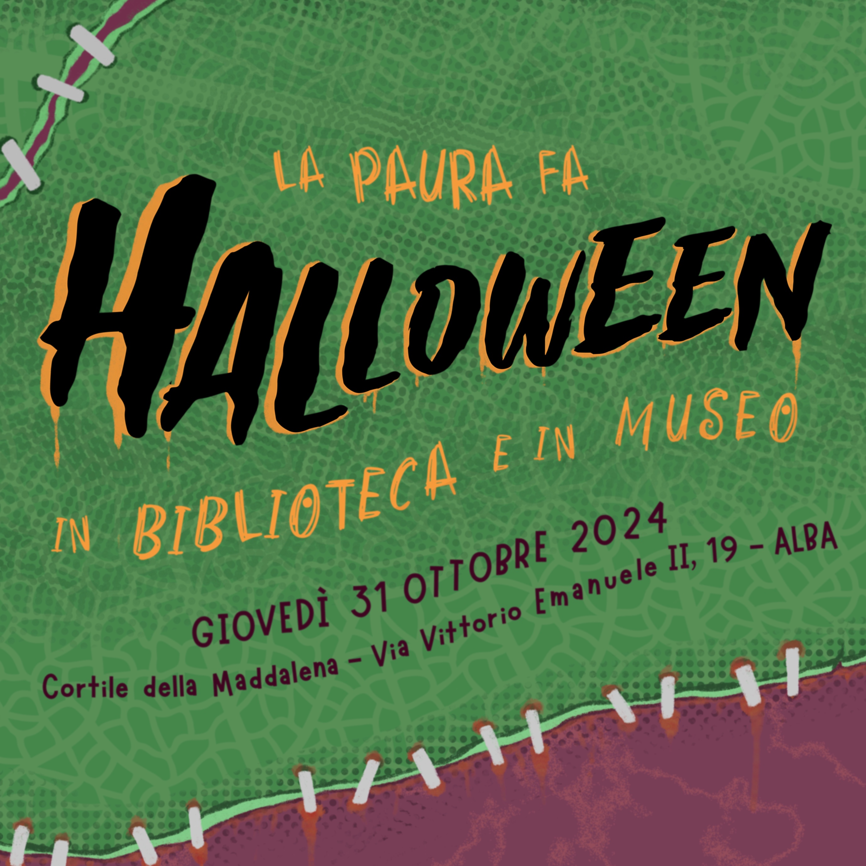 Giovedì 31 ottobre la Biblioteca e il Museo civico di Alba festeggiano Halloween con giochi e laboratori