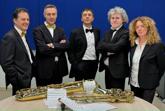 Sax Magazine Quintet a “Musica in Museo”.  Sabato 17 febbraio ore 17.