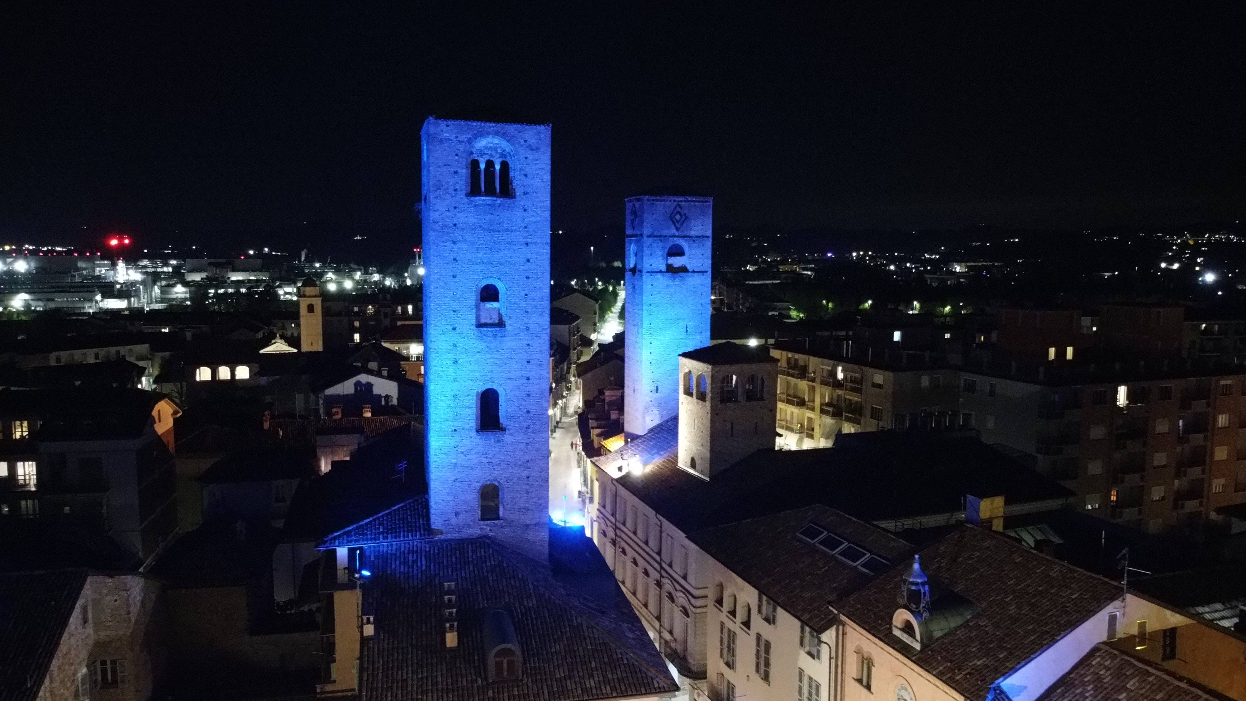 "Go Blue” Giornata internazionale dell’infanzia e dell’adolescenza. Alba illumina le torri il 20 novembre