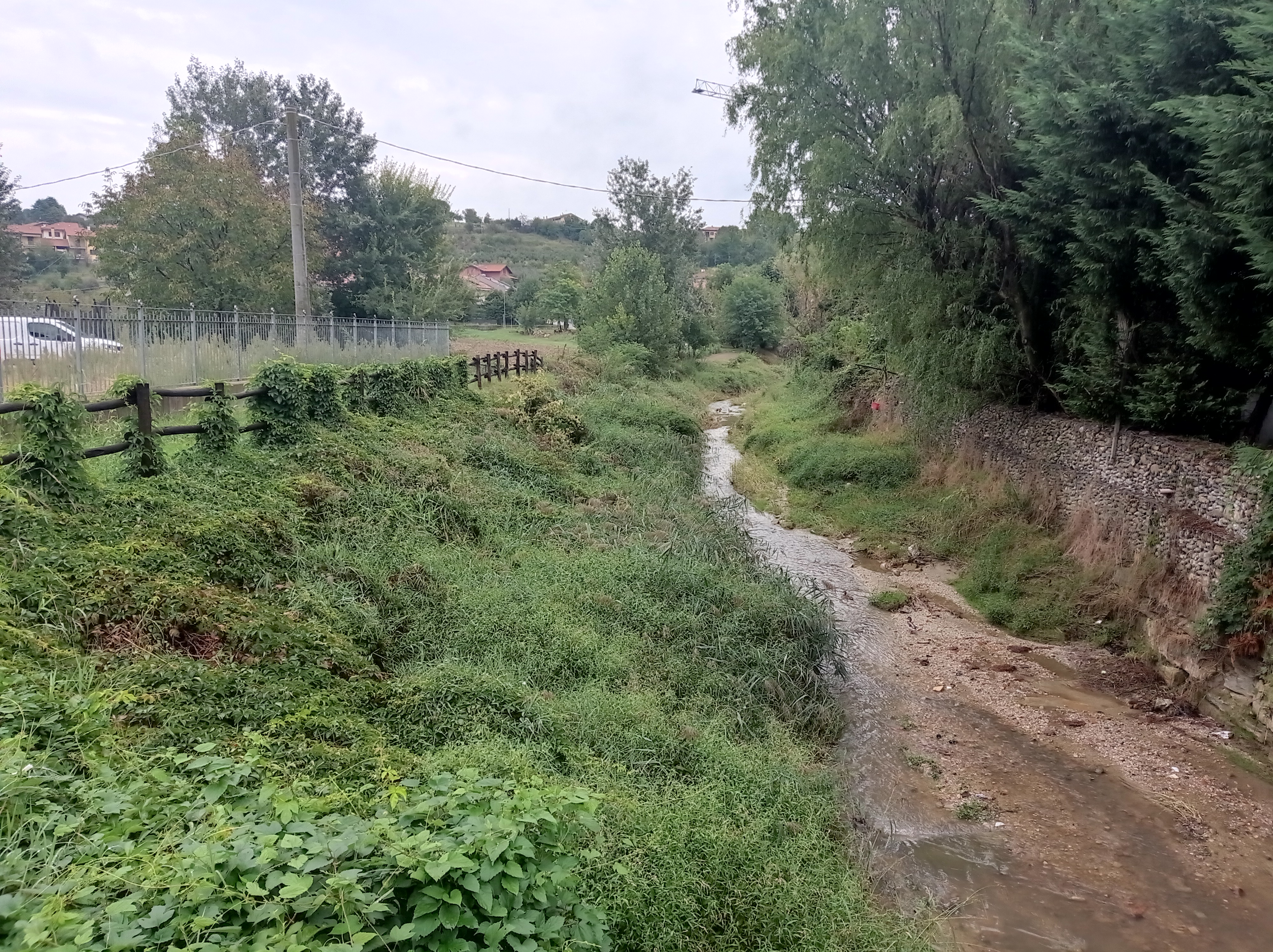 Iniziano i lavori per il disalveo del torrente Riddone