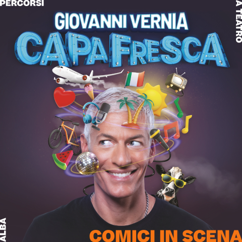 La comicità di Giovanni Vernia sul palco del Teatro Sociale “G. Busca” venerdì 8 marzo
