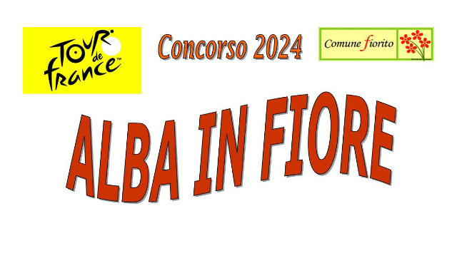 Aperte le iscrizioni al concorso “Alba in fiore”. Premiante l’uso del giallo nelle composizioni floreali per il passaggio della tappa Piacenza-Torino del Tour de France.